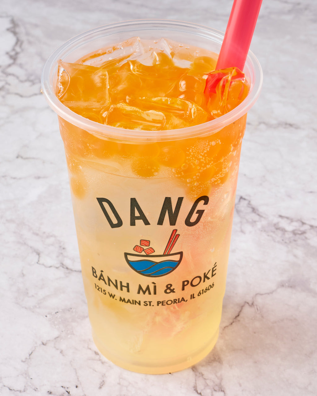 Mango Popping Boba