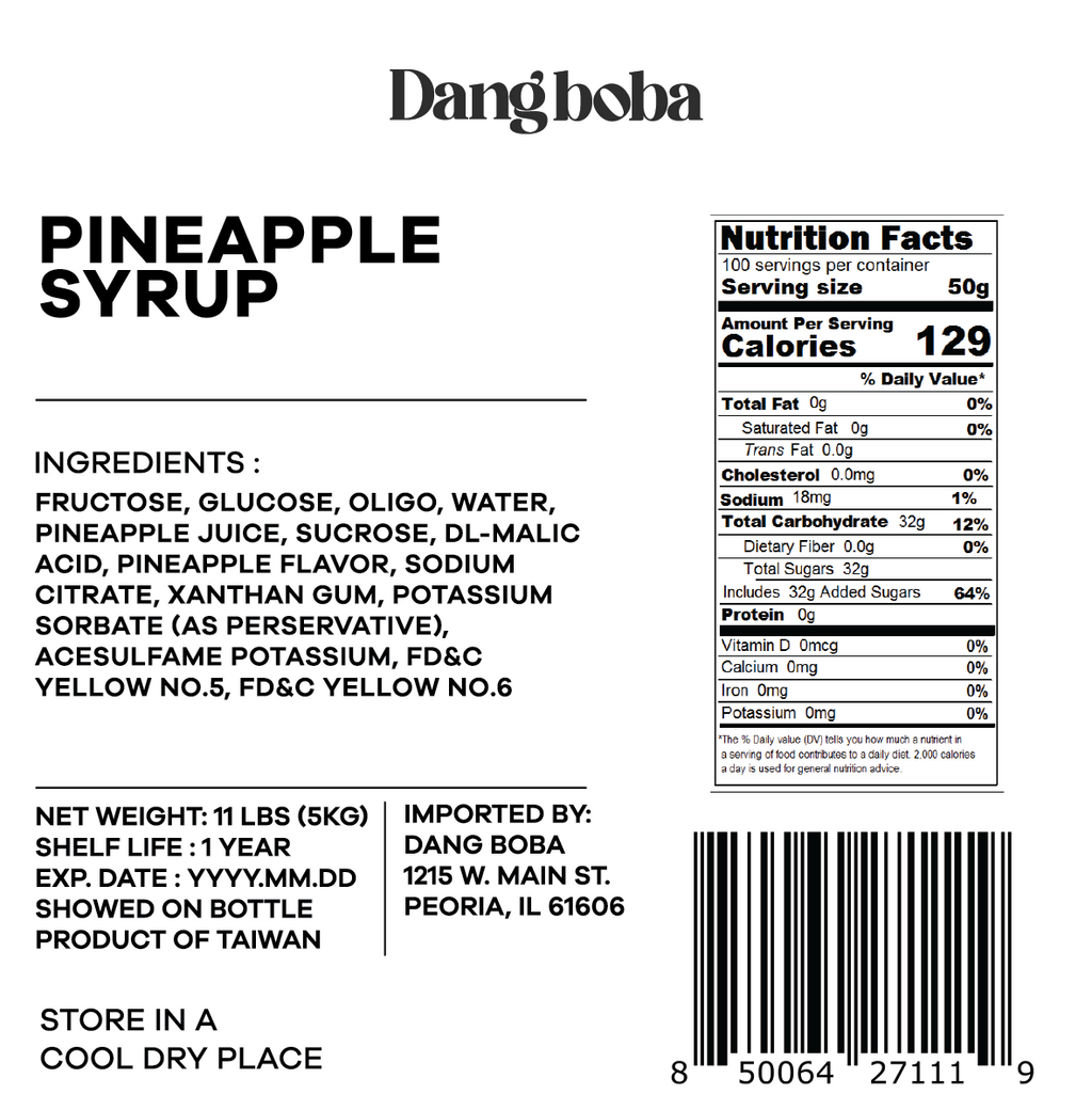 Pineapple Syrup