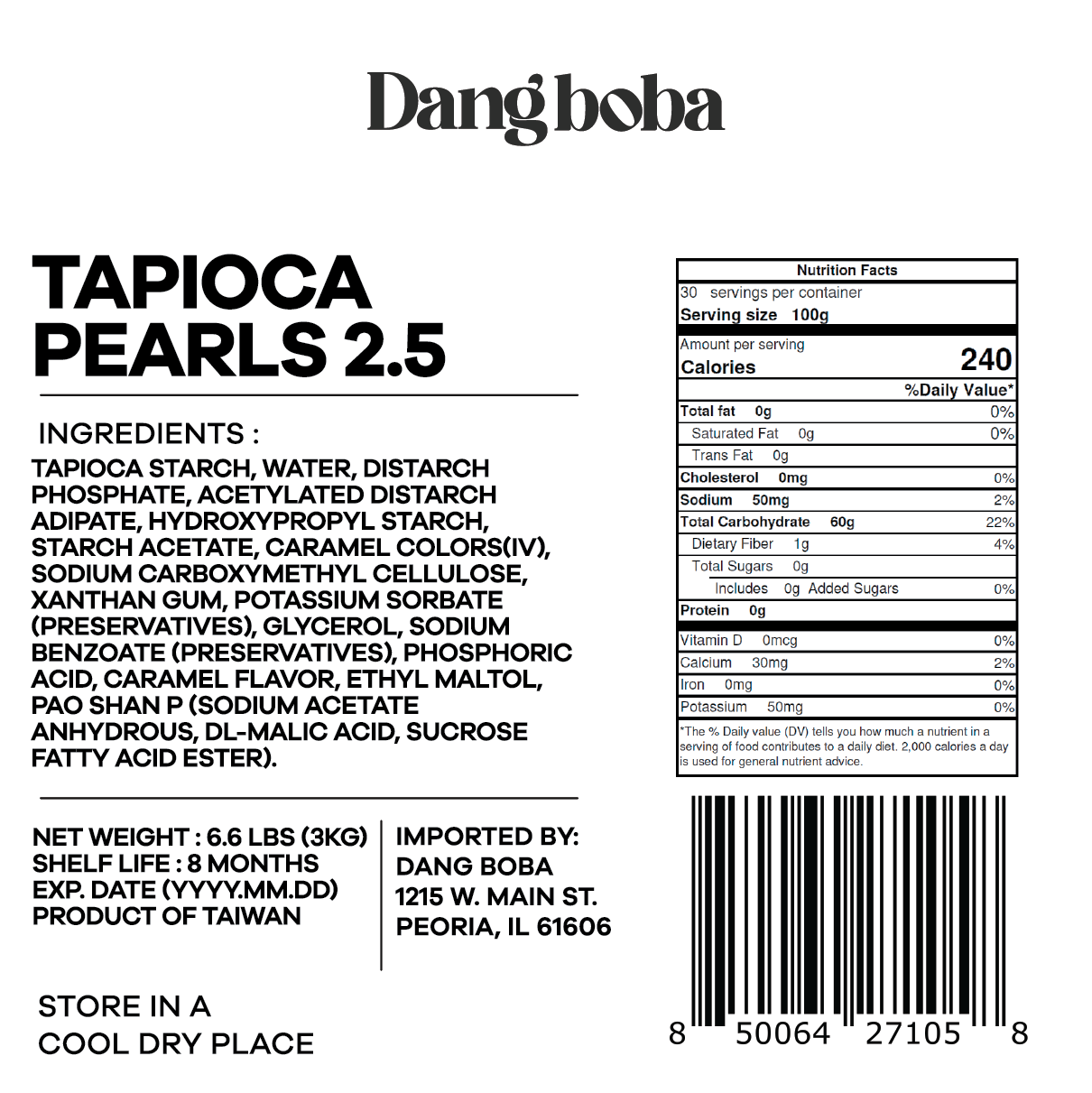 Dang Tapioca Pearls