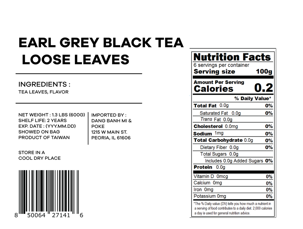 Earl Grey Black Tea