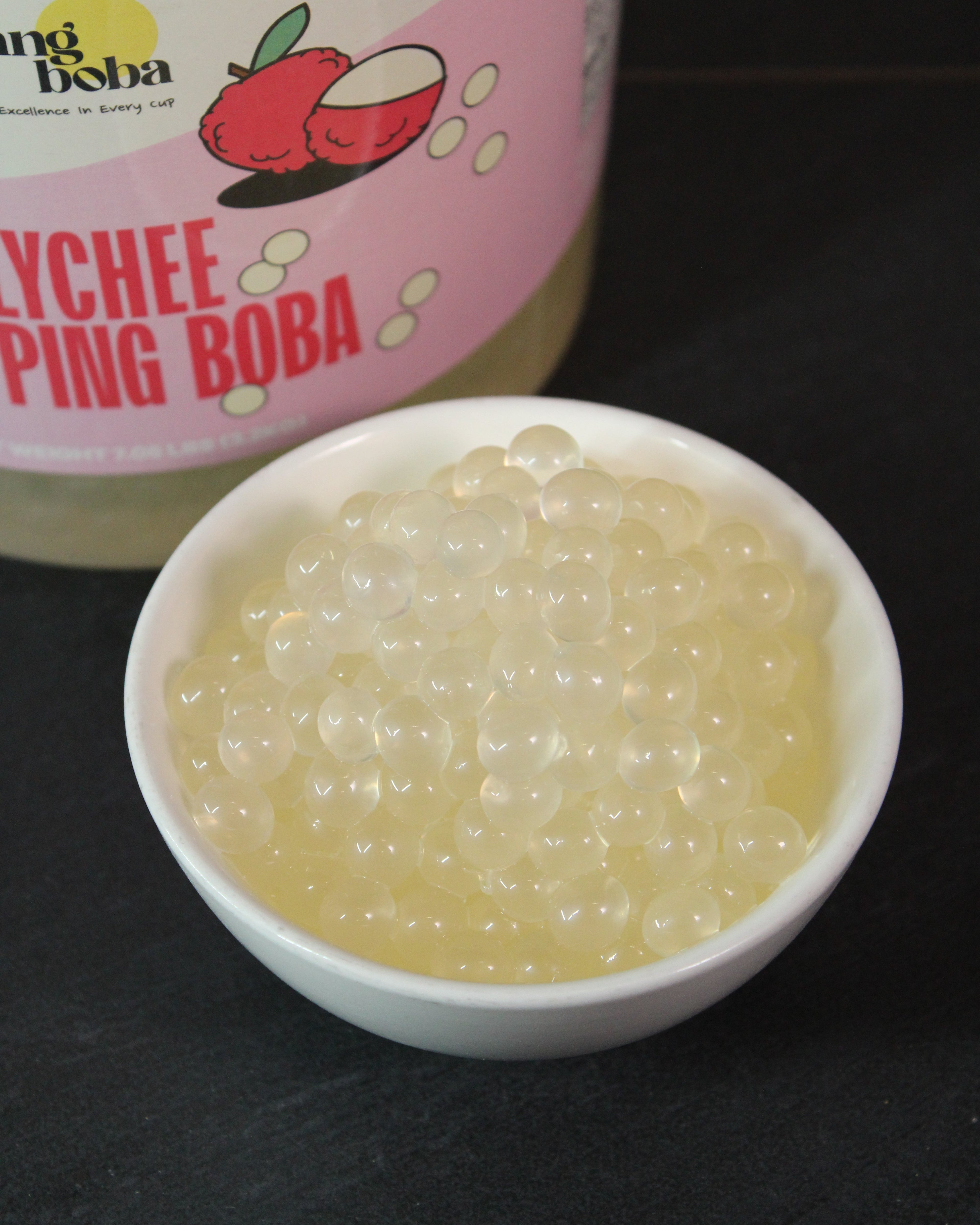 Lychee Popping Boba