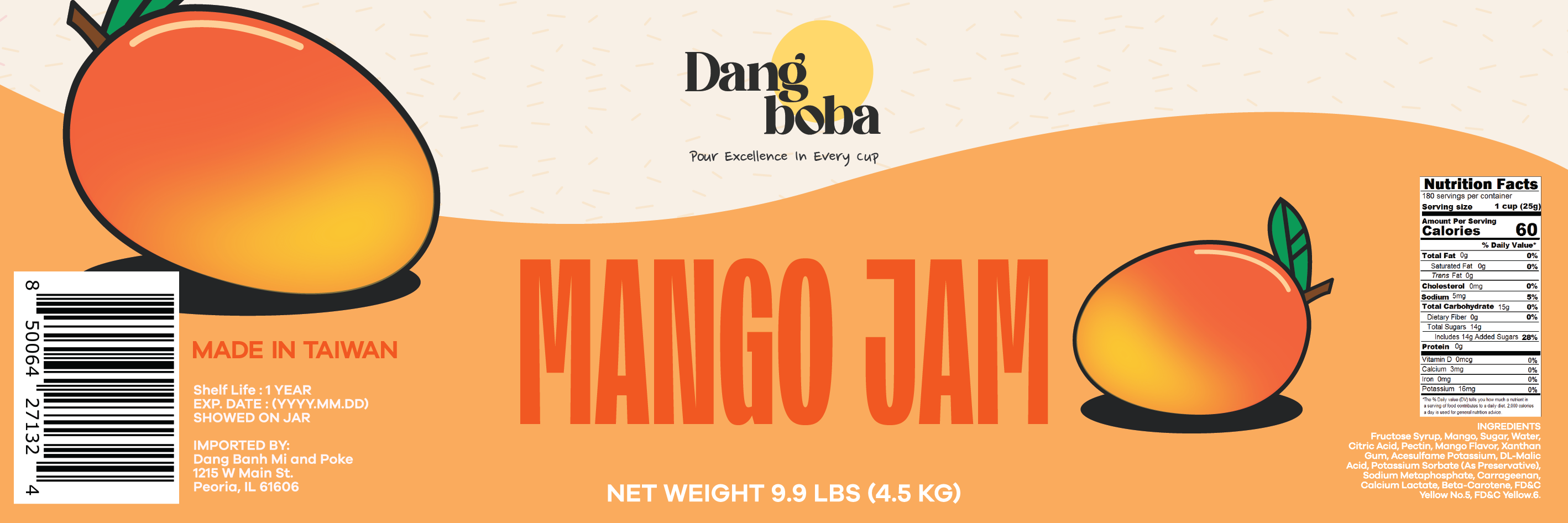 Mango Fruit Jam